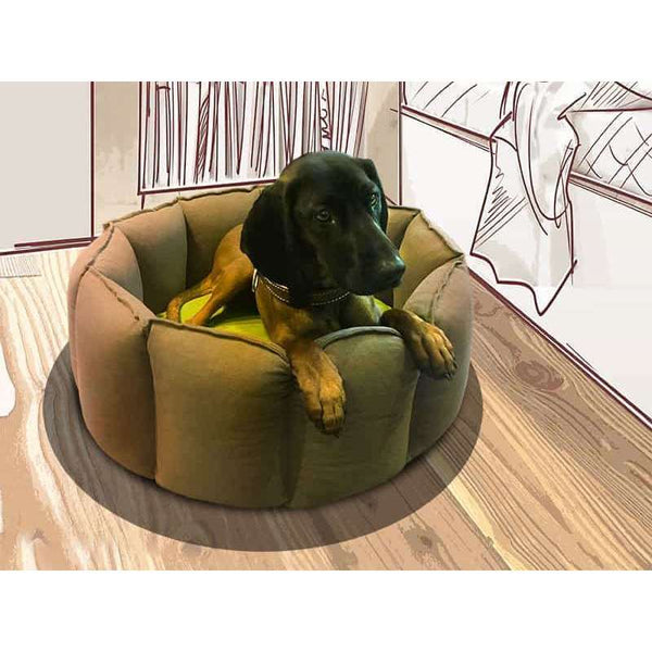 Pet Interiors Calming Dog Nest BLOOM-Dog Bed-Pet Interiors- Silver Circle Pets
