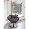 Pet Interiors Cosmo Leather Deluxe Cat Bed-Cat Bed-Pet Interiors- Silver Circle Pets