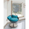 Pet Interiors Cosmo Leather Deluxe Cat Bed-Cat Bed-Pet Interiors- Silver Circle Pets