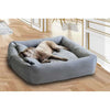 Pet Interiors Fabric Dog Bed BOOX-Dog Bed-Pet Interiors- Silver Circle Pets