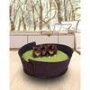 Pet Interiors LIDO Felt Designer Cat Bed-Cat Bed-Pet Interiors- Silver Circle Pets