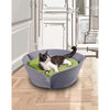 Pet Interiors NOOK Felt Designer Cat Bed-Cat Bed-Pet Interiors- Silver Circle Pets