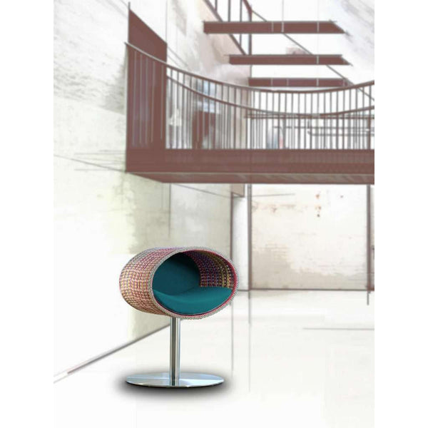 Pet Interiors Rondo Crochet Cat Bed Stand-Cat Bed-Pet Interiors- Silver Circle Pets