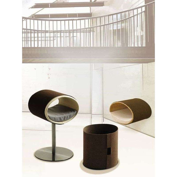 Pet Interiors Rondo Felt Cat Wall Climber-Cat Bed-Pet Interiors- Silver Circle Pets