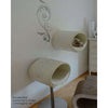 Pet Interiors Rondo Felt Cat Wall Climber-Cat Bed-Pet Interiors- Silver Circle Pets