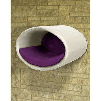 Pet Interiors Rondo Leather Cat Wall Climber-Cat Bed-Pet Interiors- Silver Circle Pets