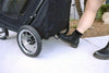Petique Apollo Elite Pet Stroller & Trailer | Integrated Ramp-Pet Strollers-Petique- Silver Circle Pets