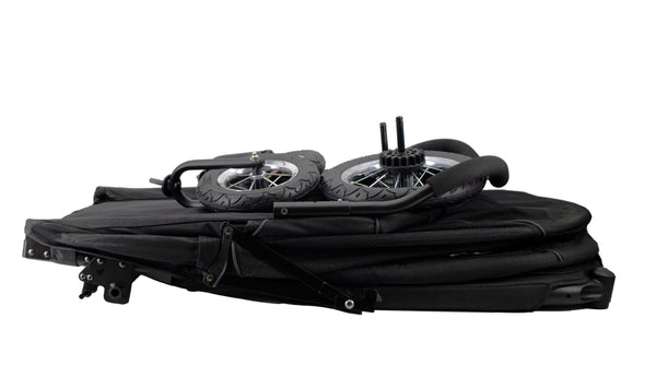 Petique Apollo Elite Pet Stroller & Trailer | Integrated Ramp-Pet Strollers-Petique- Silver Circle Pets
