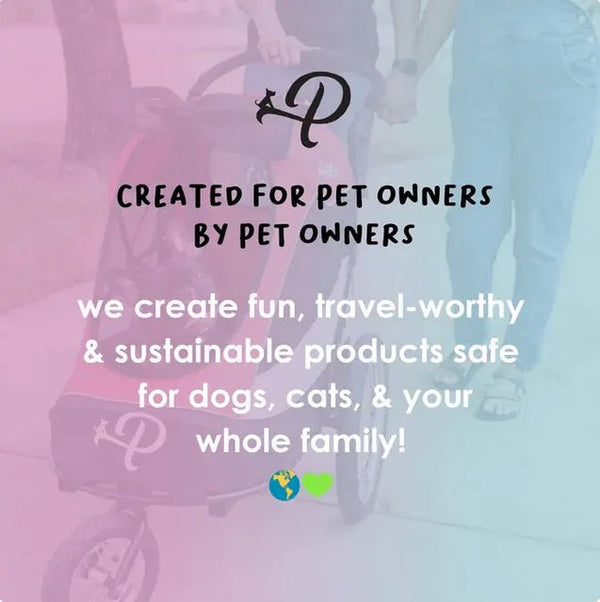 Petique Breeze Pet Jogger Stroller incl. Free Rain Cover & Bike Adapter-Pet Strollers-Petique- Silver Circle Pets