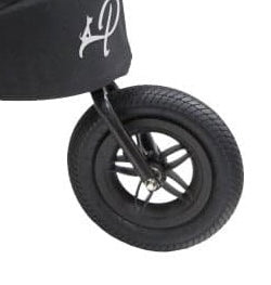 Petique Breeze Pet Jogger Stroller Replacement Front Wheel-Pet Strollers-Petique- Silver Circle Pets