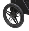 Petique Breeze Pet Jogger Stroller Replacement Rear Wheel-Pet Strollers-Petique- Silver Circle Pets