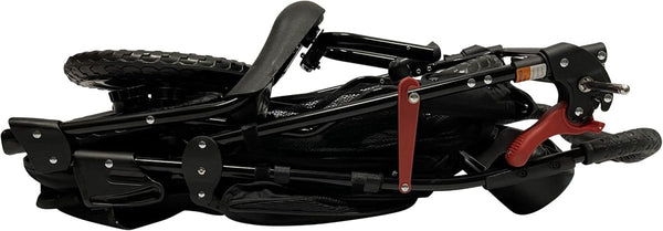 Petique Chinook Pet Stroller incl. Free Rain Cover-Pet Strollers-Petique- Silver Circle Pets