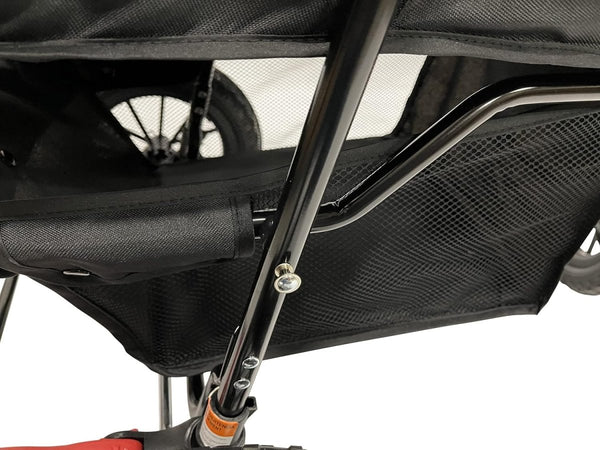 Petique Chinook Pet Stroller incl. Free Rain Cover-Pet Strollers-Petique- Silver Circle Pets