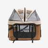 Petique Dynamic 4-in-1 Pet Stroller Travel System-Pet Strollers-Petique- Silver Circle Pets