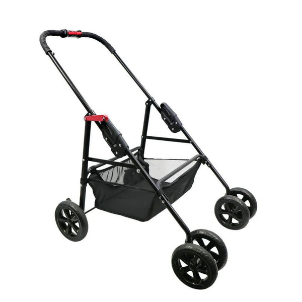Petique Dynamic 4-in-1 Pet Stroller Travel System-Pet Strollers-Petique- Silver Circle Pets