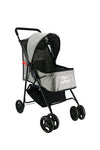 Petique Rollin' Pet Stroller-Pet Strollers-Petique- Silver Circle Pets
