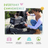Petique Rollin' Pet Stroller-Pet Strollers-Petique- Silver Circle Pets