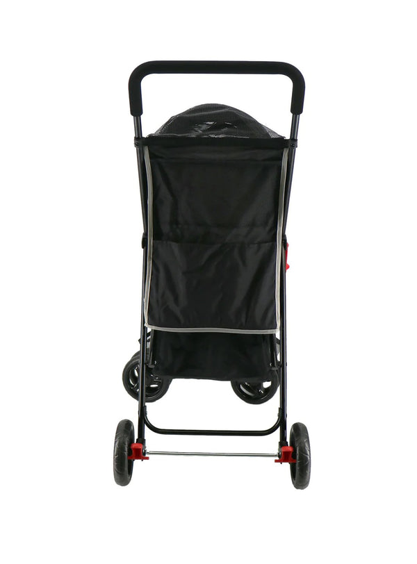 Petique Rollin' Pet Stroller-Pet Strollers-Petique- Silver Circle Pets