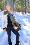 Petique Sling Pet Carrier-Pet Carrier-Petique- Silver Circle Pets