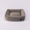 PillowVilla Dog Bed DREAM Velvet-Dog Bed-PillowVilla- Silver Circle Pets