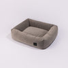 PillowVilla Dog Bed DREAM Velvet-Dog Bed-PillowVilla- Silver Circle Pets