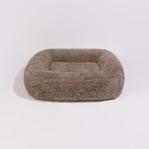 PillowVilla Dog Bed PEBBLE FLOKATI-Dog Bed-PillowVilla- Silver Circle Pets