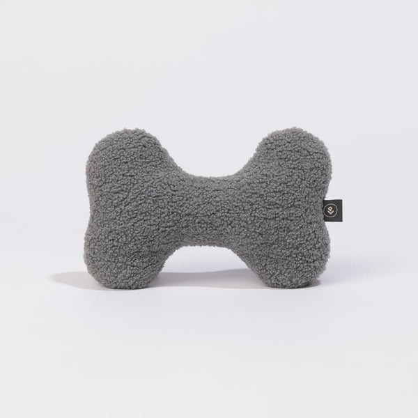 PillowVilla Faux Fur Luxury Dog Toy JOY-Dog Toy-PillowVilla- Silver Circle Pets