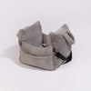 PillowVilla Luxury Dog Car Seat PLUSH-Dog Car Seat-PillowVilla- Silver Circle Pets