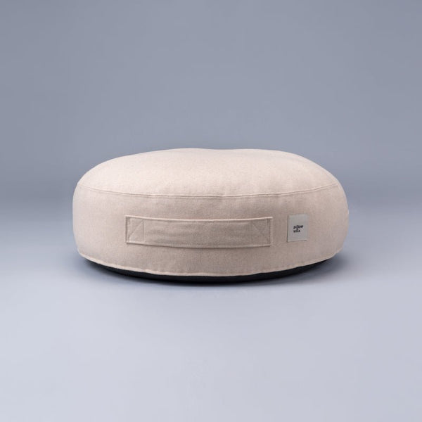 PillowVilla Recycled Wool Dog Bed COMFY-Dog Bed-PillowVilla- Silver Circle Pets