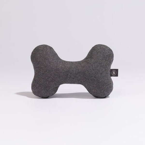PillowVilla Recycled Wool Luxury Dog Toy JOY-Dog Toy-PillowVilla- Silver Circle Pets