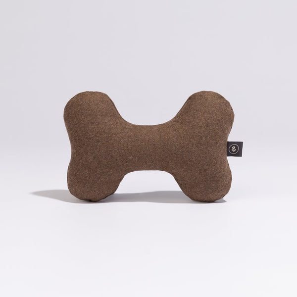 PillowVilla Recycled Wool Luxury Dog Toy JOY-Dog Toy-PillowVilla- Silver Circle Pets
