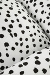 Settle Dalmatian Bolster Dog Bed | Eco-Friendly | UK Made-Dog Beds-Settle- Silver Circle Pets