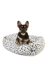 Settle Dalmatian Bolster Dog Bed | Eco-Friendly | UK Made-Dog Beds-Settle- Silver Circle Pets