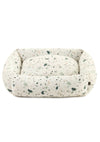Settle Terrazzo Dog Bed | Eco-Friendly, UK Made-Dog Beds-Settle- Silver Circle Pets