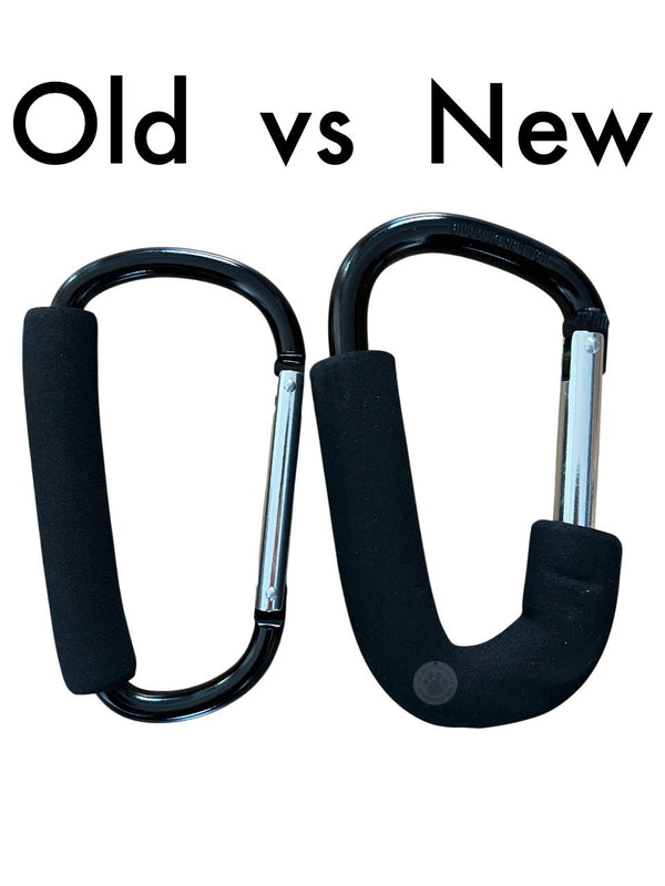 Silver Circle Pets UPGRADED Pet Stroller Baggage Hooks x 2-Baggage Hooks-Silver Circle Pets- Silver Circle Pets