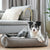 Labbvenn STRIPPO Dog Bed Mokka - Silver Circle Pets