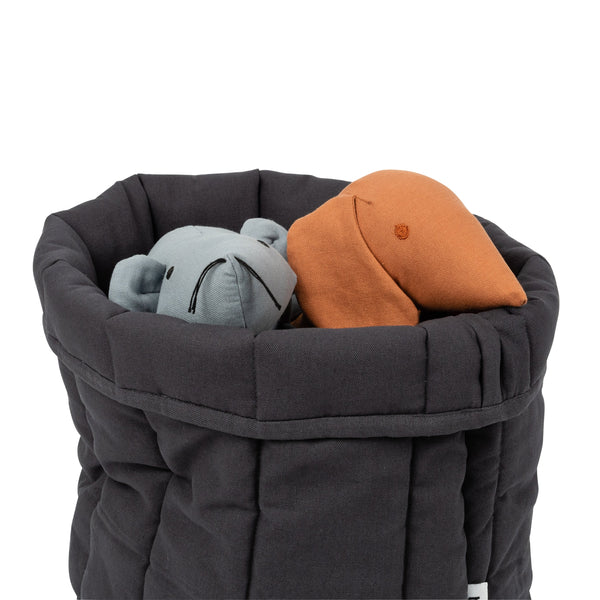 Tadazhi Dog Toy Storage Basket-Pet Toy Basket-tadazhi- Silver Circle Pets