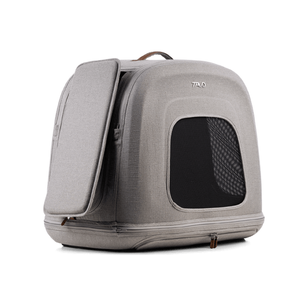 Tavo Pets Crispin Pet Travel Crate | Impact Tested | 3 Sizes-Travel Crate-Tavo Pets- Silver Circle Pets
