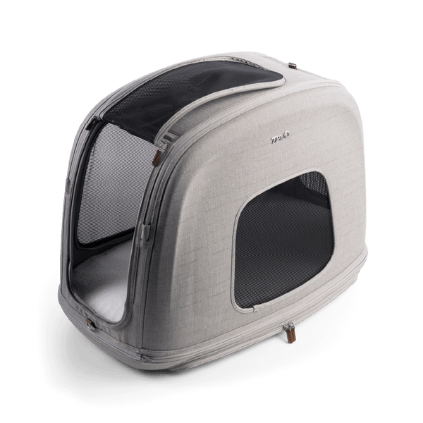 Tavo Pets Crispin Pet Travel Crate | Impact Tested | 3 Sizes-Travel Crate-Tavo Pets- Silver Circle Pets