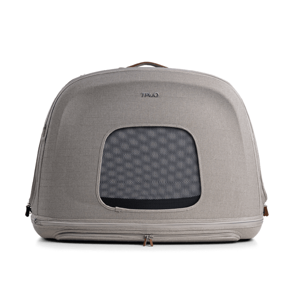 Tavo Pets Crispin Pet Travel Crate | Impact Tested | 3 Sizes-Travel Crate-Tavo Pets- Silver Circle Pets