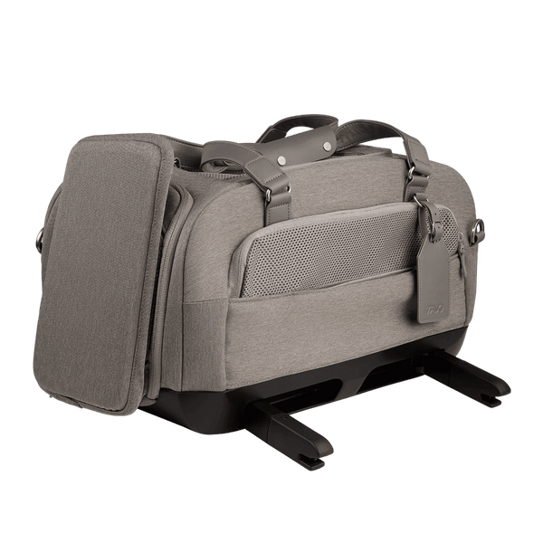 Tavo Pets Dupree II ISOFIX Pet Car Seat & Pet Carrier | Airline Carry-On-Pet Carrier-Tavo Pets- Silver Circle Pets