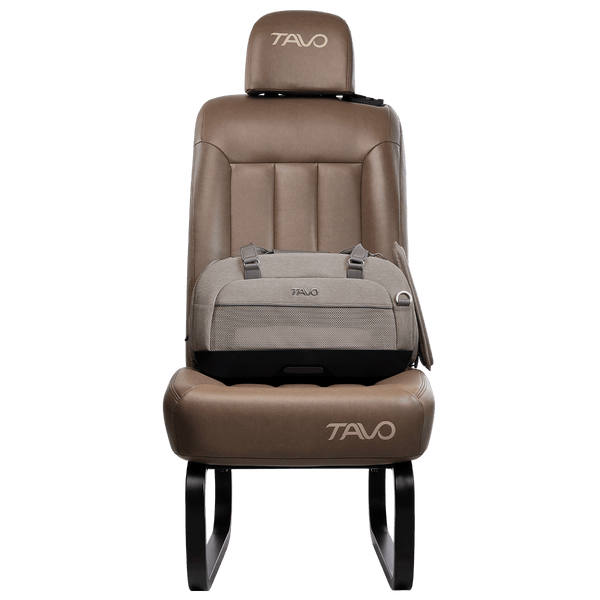 Tavo Pets Dupree II ISOFIX Pet Car Seat & Pet Carrier | Airline Carry-On-Pet Carrier-Tavo Pets- Silver Circle Pets