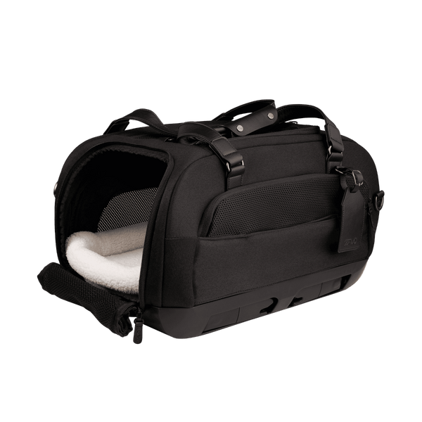 Tavo Pets Dupree II ISOFIX Pet Car Seat & Pet Carrier | Airline Carry-On-Pet Carrier-Tavo Pets- Silver Circle Pets
