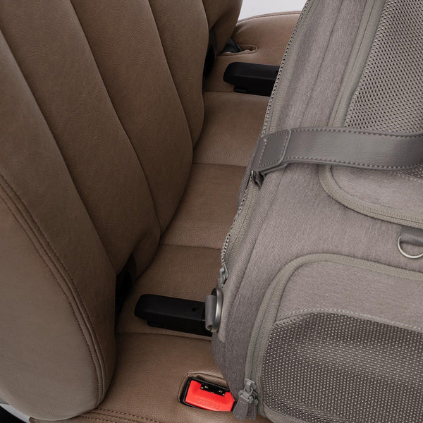 Tavo Pets Dupree II ISOFIX Pet Car Seat & Pet Carrier | Airline Carry-On-Pet Carrier-Tavo Pets- Silver Circle Pets