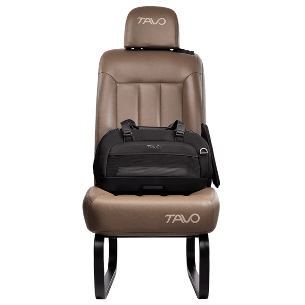 Tavo Pets Dupree II ISOFIX Pet Car Seat & Pet Carrier | Airline Carry-On-Pet Carrier-Tavo Pets- Silver Circle Pets
