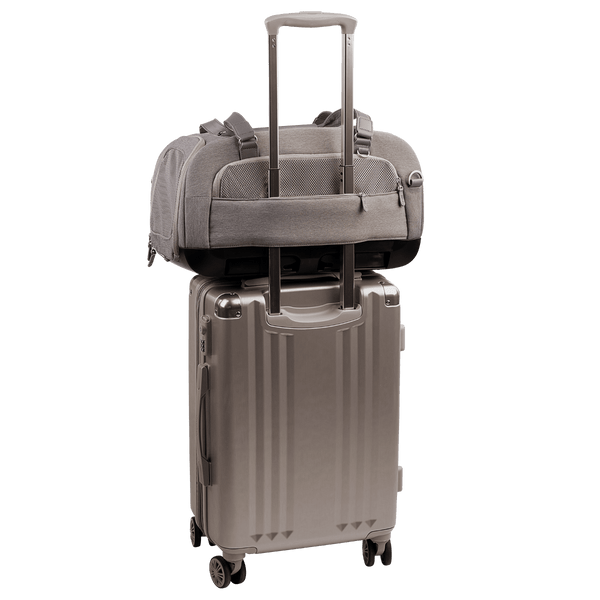 Tavo Pets Dupree II ISOFIX Pet Car Seat & Pet Carrier | Airline Carry-On-Pet Carrier-Tavo Pets- Silver Circle Pets