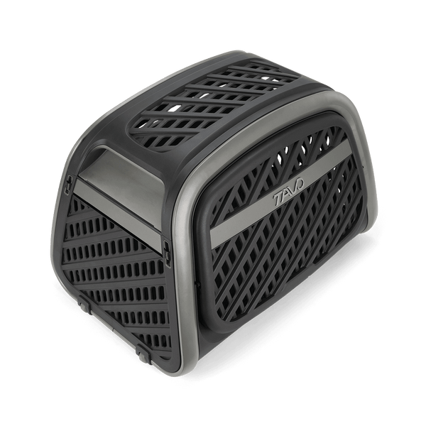 Tavo Pets Everett | Crash Tested Vehicle Crate For Pets-Car Crate-Tavo Pets- Silver Circle Pets