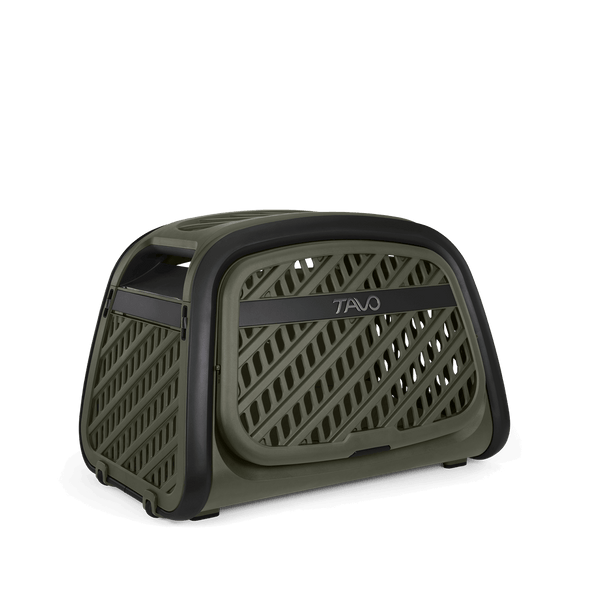 Tavo Pets Everett | Crash Tested Vehicle Crate For Pets-Car Crate-Tavo Pets- Silver Circle Pets