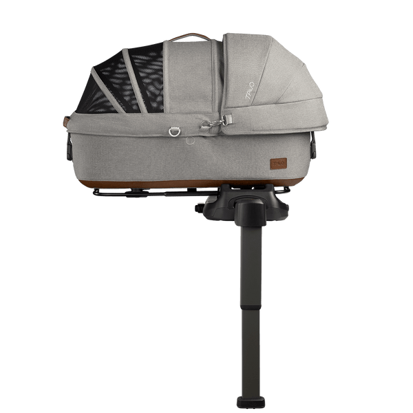 Tavo Pets Maeve Pet Car Seat Including Base | Side Impact Protection-Pet Car Seat-Tavo Pets- Silver Circle Pets