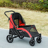 PawHut 210V Shock Absorbing Large Pet Stroller